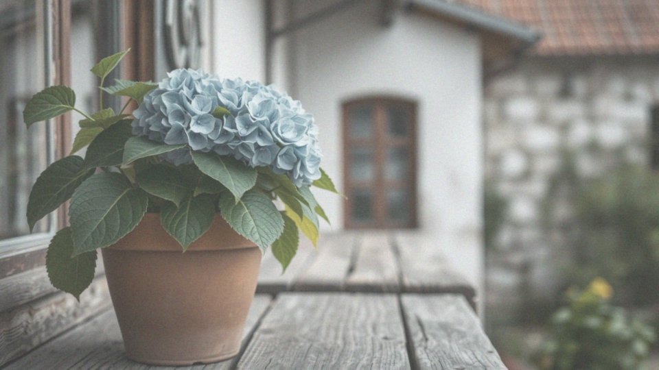 Czy hortensja w doniczce może rosnąć w złym podłożu?