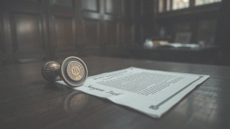 Jakie są konsekwencje użycia pieczęci urzędowej?