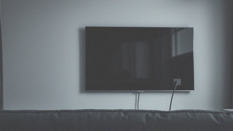 Co zrobić, jeżeli telewizor się nie włącza?