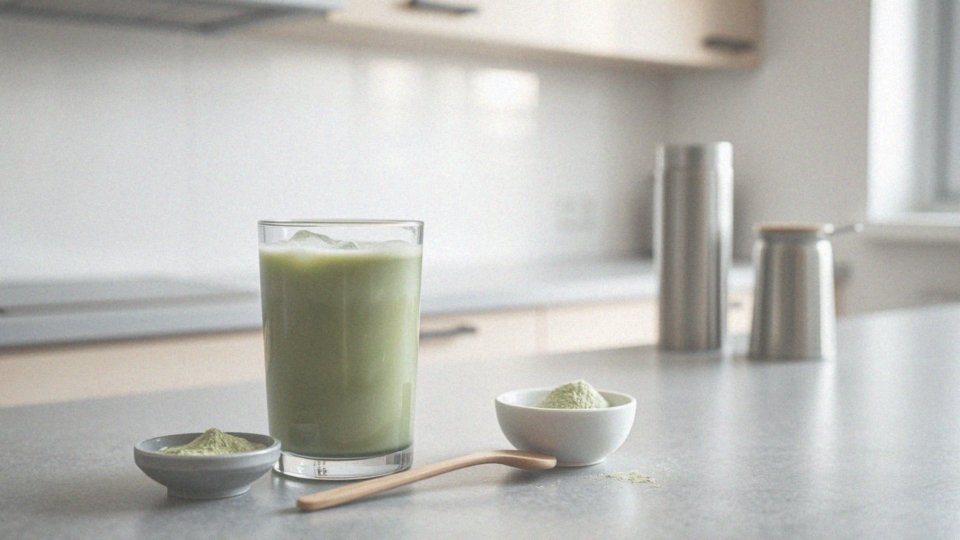 Jak przygotować mrożoną matcha latte?