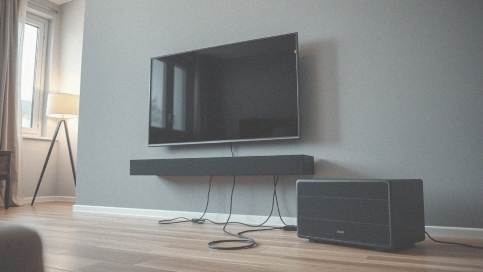Dlaczego subwoofer nie łączy się z soundbarem?