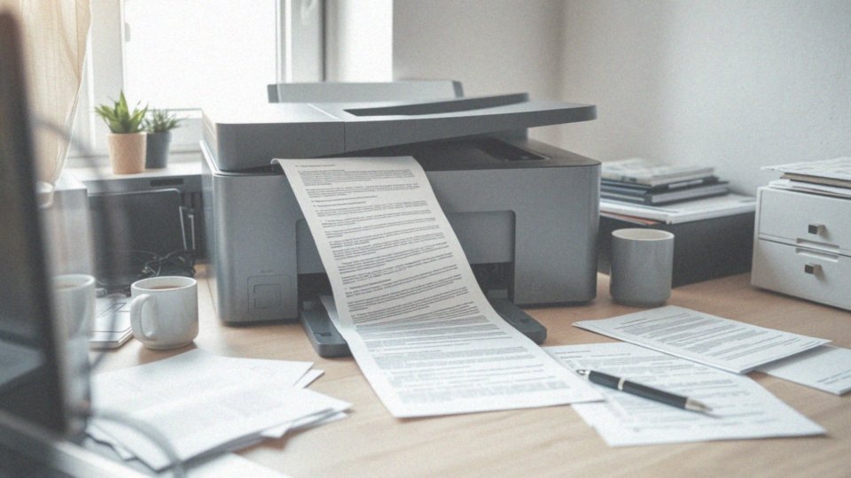 Jakie błędy w oprogramowaniu mogą wpływać na drukowanie?