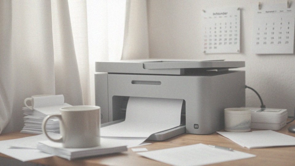 Dlaczego drukarka nie pobiera papieru?